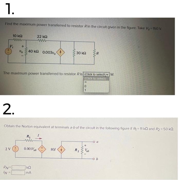 Solved Read Both Carefully And Answer Correctly With Work | Chegg.com