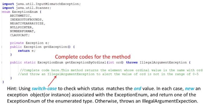 Solved 2. Write a program named CommonException Demo.java to | Chegg.com