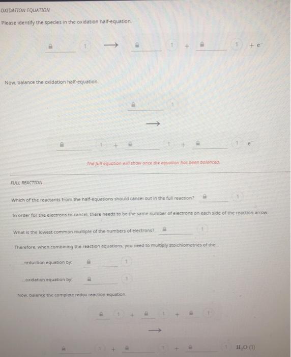 Solved The reaction between permanganate and oxalic acid is