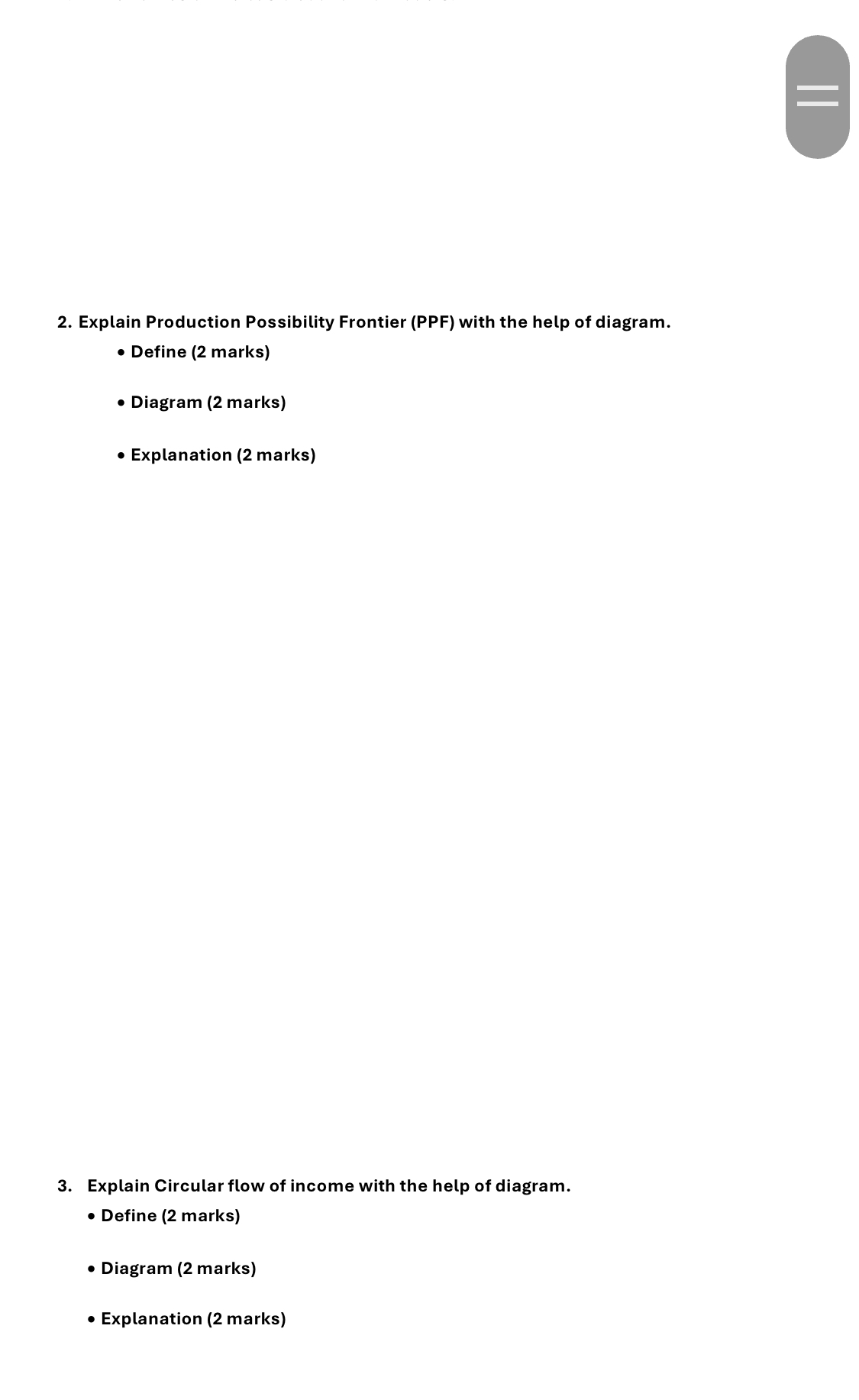 Explain Production Possibility Frontier