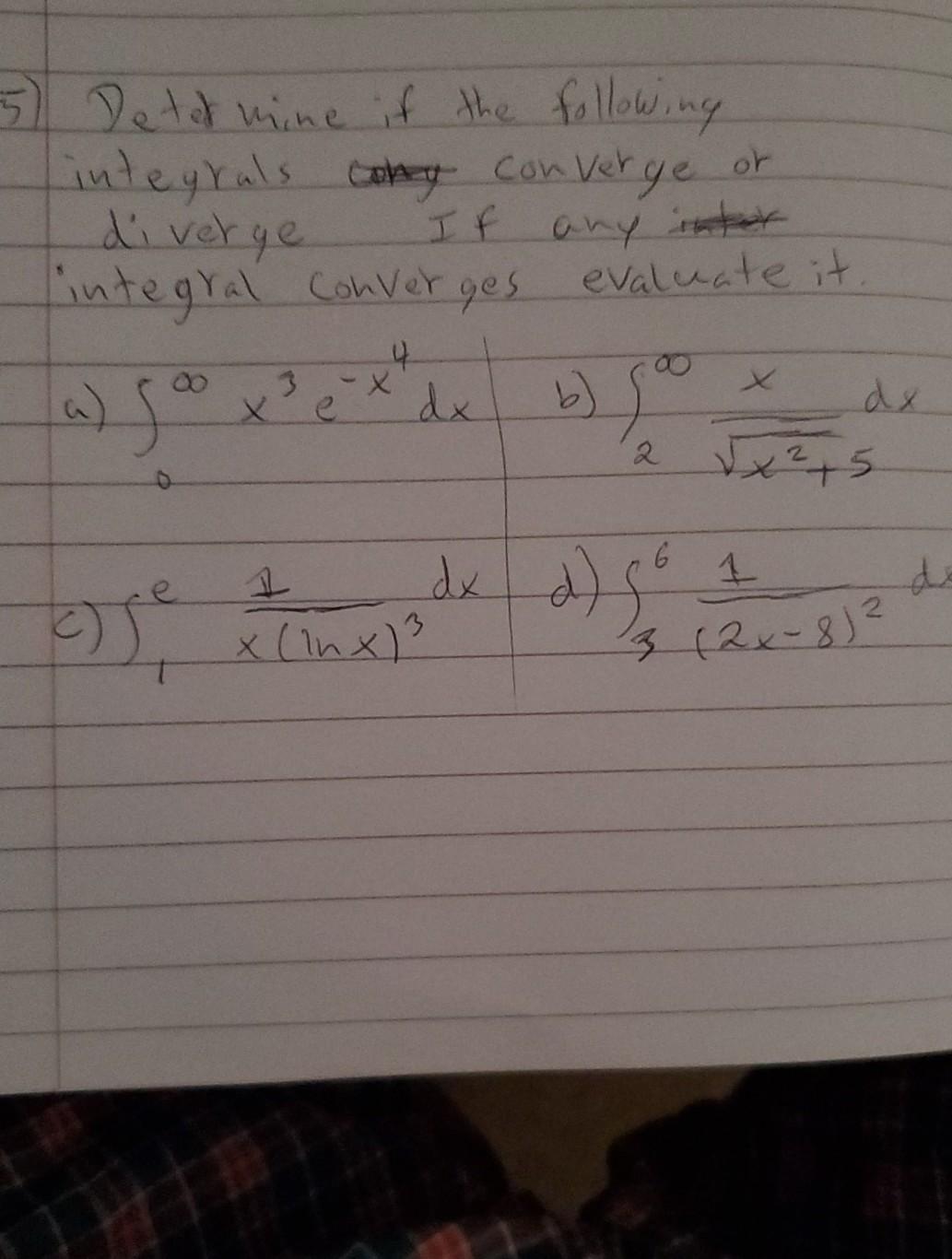 Solved hey I really need some help with my Calculus 2 | Chegg.com
