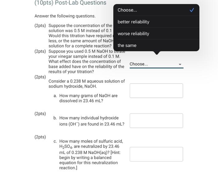 Solved I need the answers checked, the last two questions of | Chegg.com