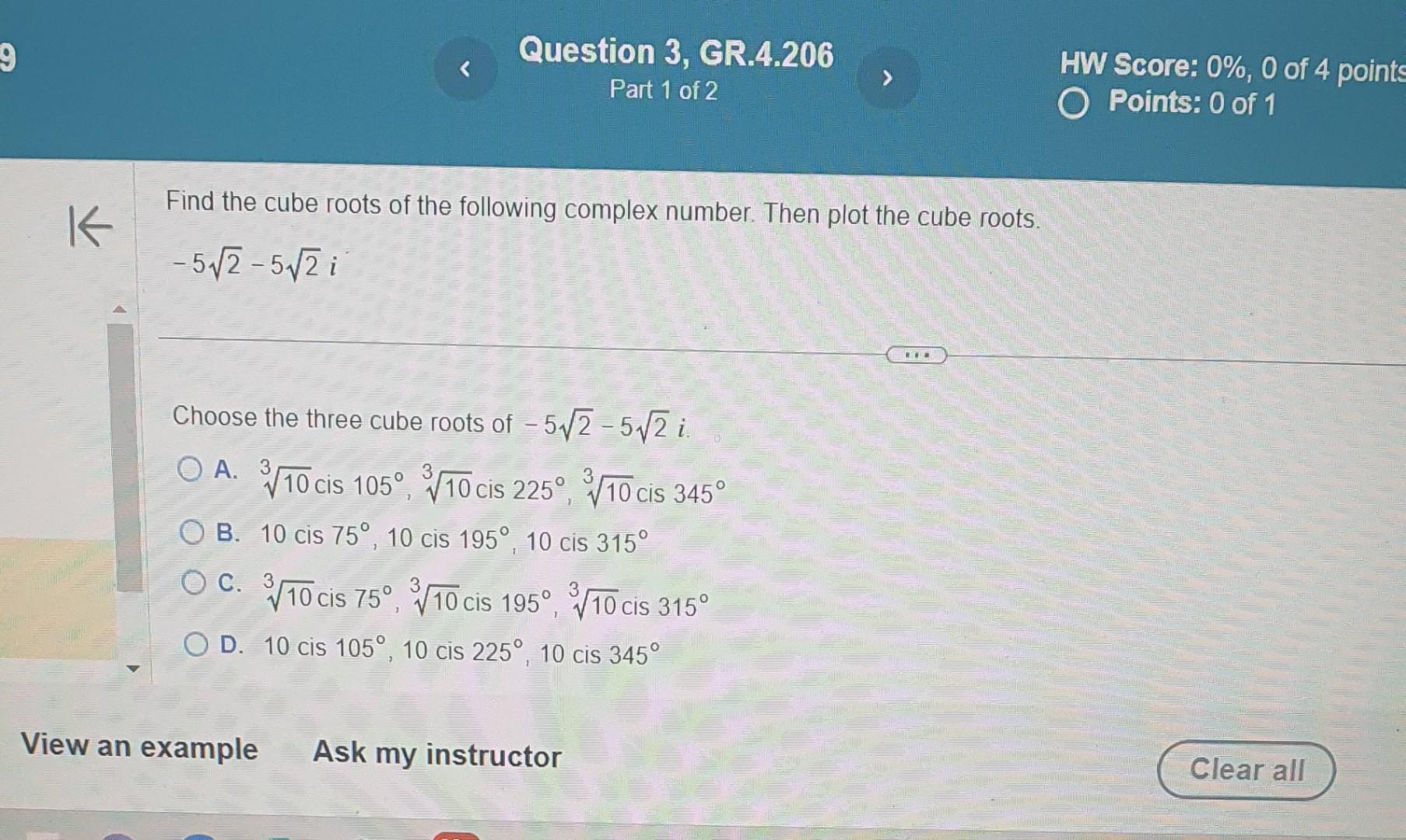 solved-find-the-cube-roots-of-the-following-complex-number-chegg