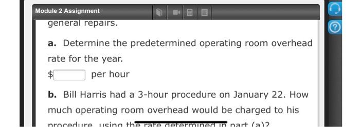 Solved Module 2 Assignment ? determined in part (a)? $ c. | Chegg.com