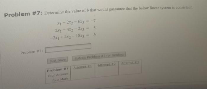 Solved Problem #7: Determine The Value Of B That Would | Chegg.com