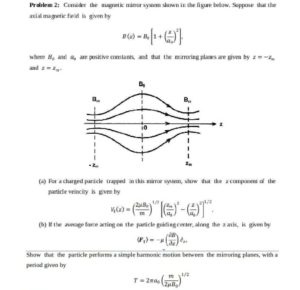 Solved Problem 2 Consider the mirror system shown