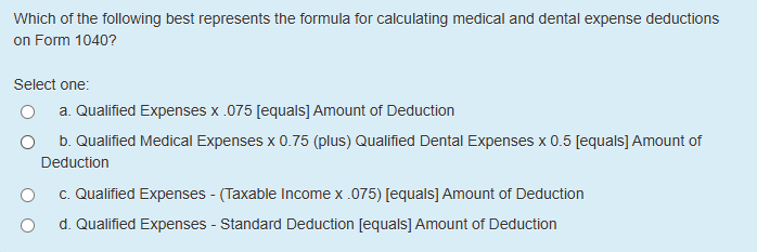 Solved Which of the following best represents the formula | Chegg.com