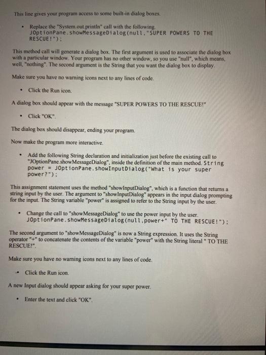 Solved Because this is the first Programming Assignment in | Chegg.com