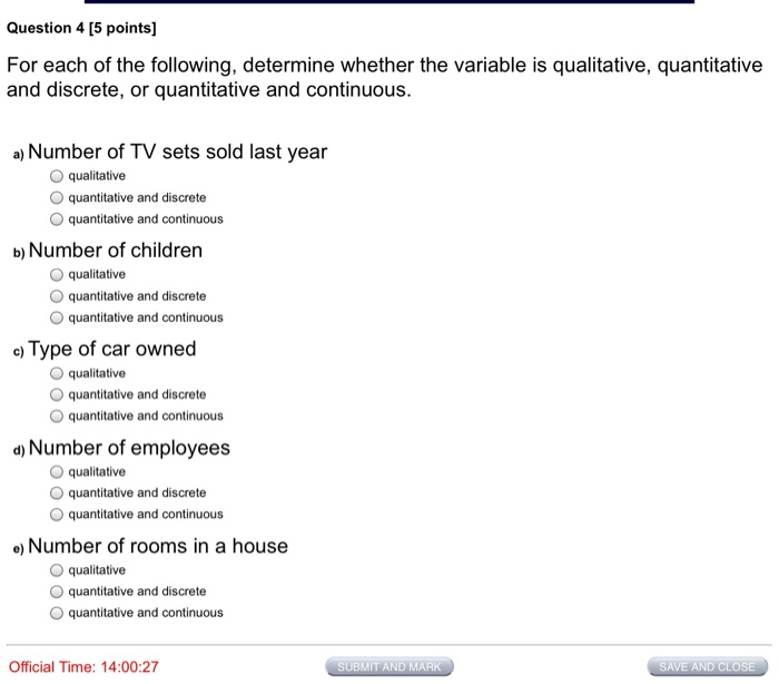 Solved Question 4 [5 points) For each of the following,
