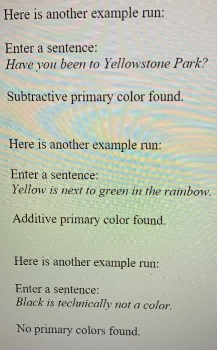 Solved i need help finishing this code im not getting the | Chegg.com