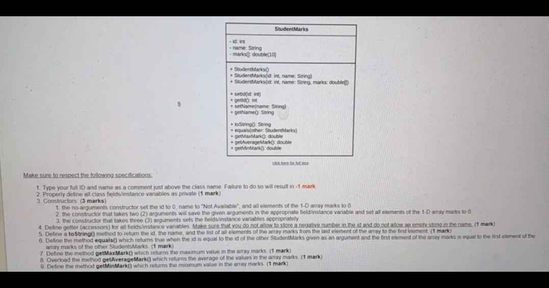 Solved Hi, this is in Java language. Please include the code | Chegg.com