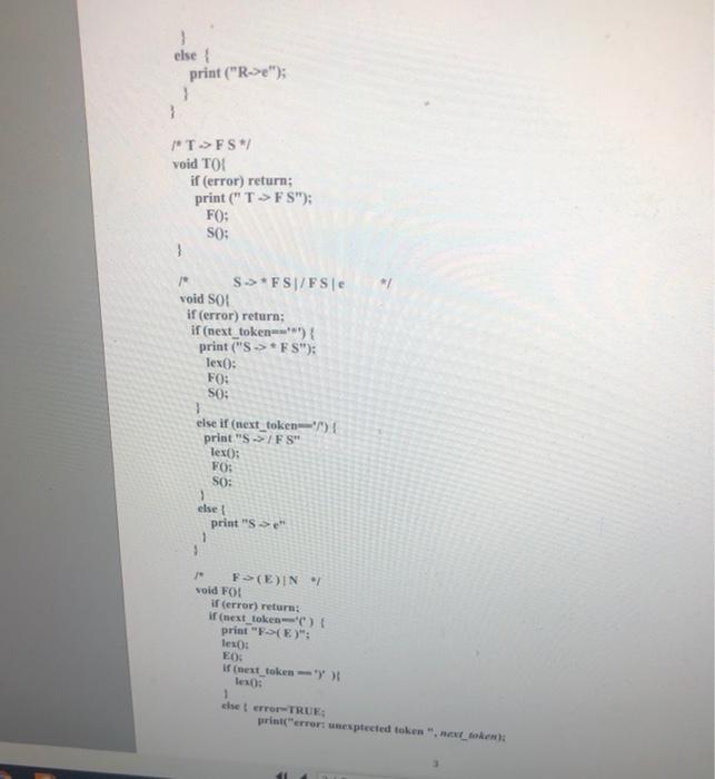 Solved Assignment #3 Parser Application To be done in groups | Chegg.com
