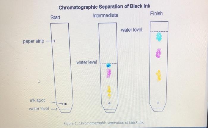 black ink chromatography