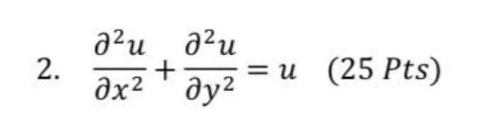 Solved Solve The Following Differential Equations In Partial | Chegg.com