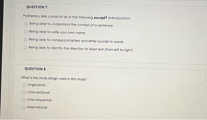 Solved Answer both questions based on research article 