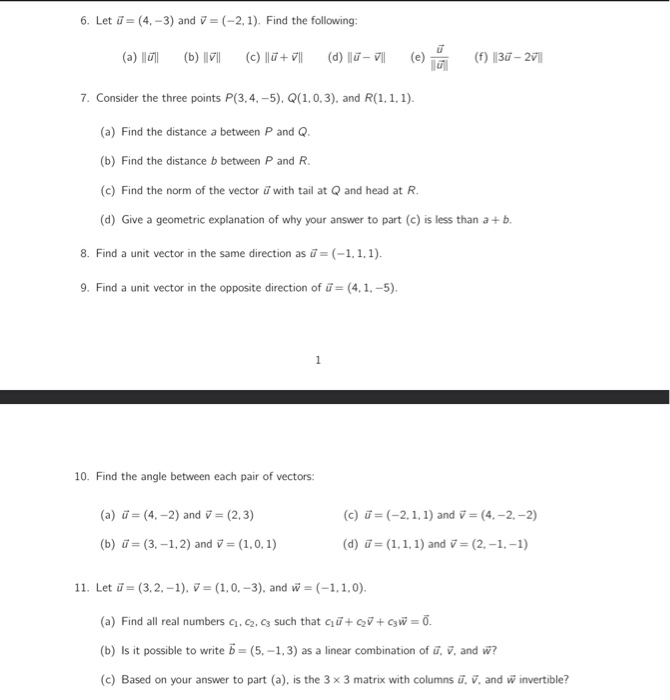 Solved This Is A Linear Algebra Problem I Have Solutions Chegg Com