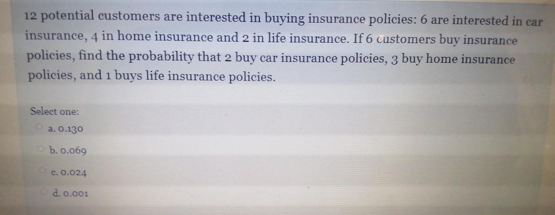 Solved 12 potential customers are interested in buying | Chegg.com
