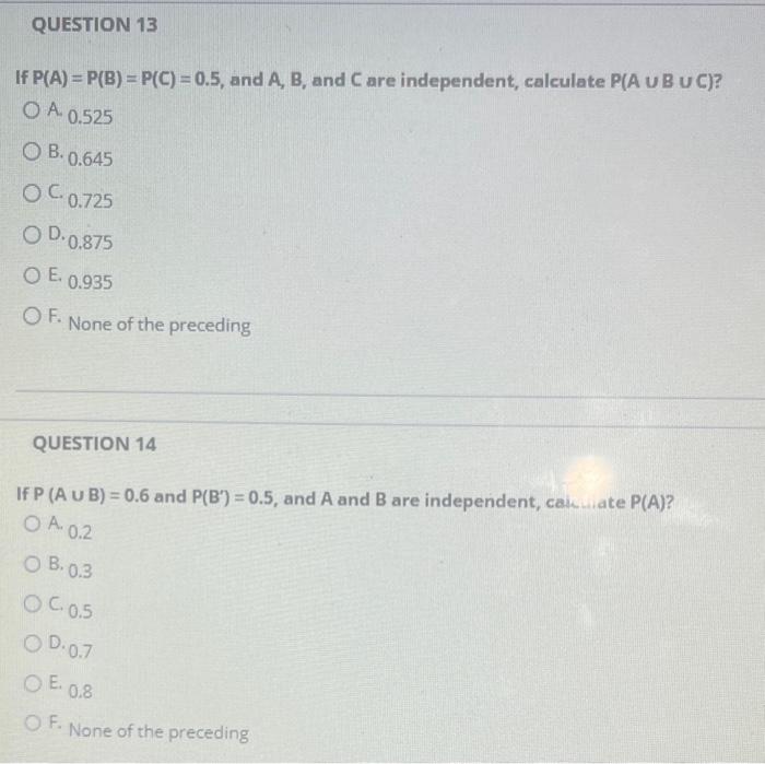 Solved Assume P B 0.6 P A B 0.5 and P A 0.4 Calculate Chegg