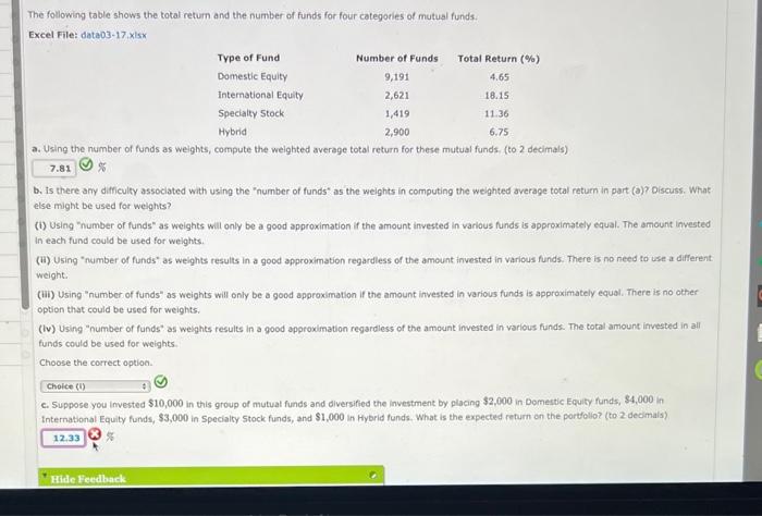 solved-the-following-table-shows-the-total-return-and-the-chegg