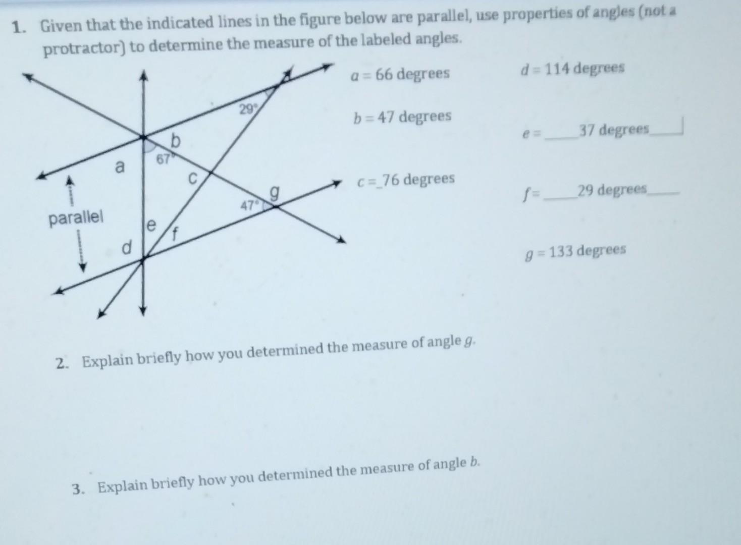 [Solved]: Given that the indicated lines in the figure