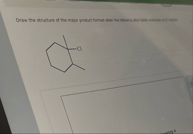 Solved Draw the structure of the major product formed when | Chegg.com