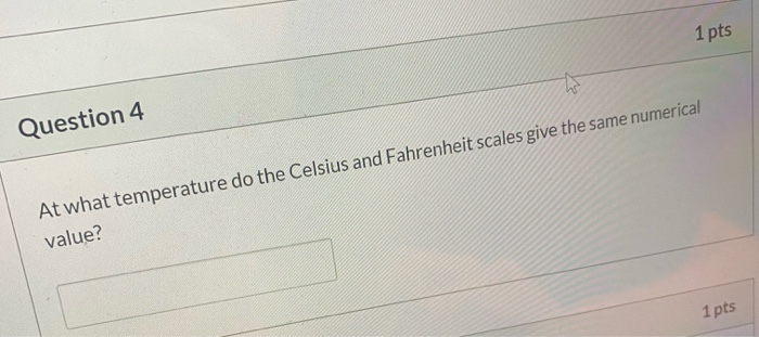 Solved 1 pts hr Question 4 At what temperature do the | Chegg.com