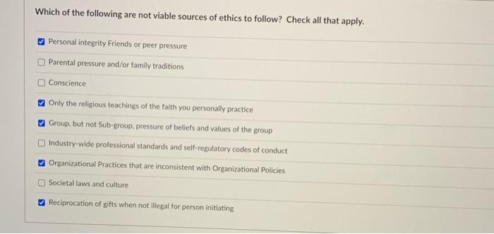 Solved Ethics are moral principles of duty and virtue that | Chegg.com