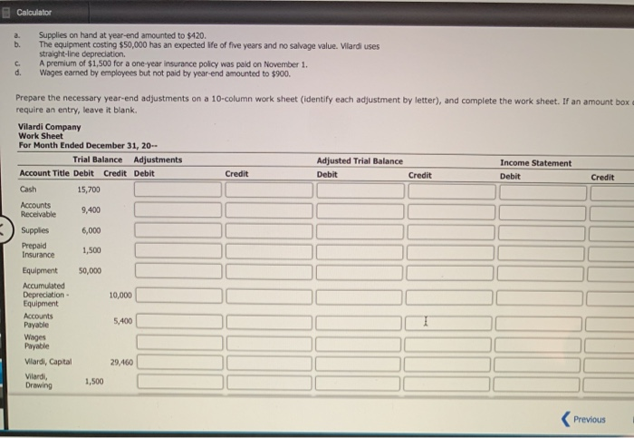 Solved The Trial Balance And Information For Year End Adj Chegg Com Solved The Trial Balance And Information For Year End Adj Chegg Com