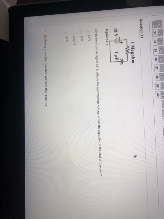 Solved 5 10 32 20 33 30 34 60 37 35 40 38 36 39 Question 33