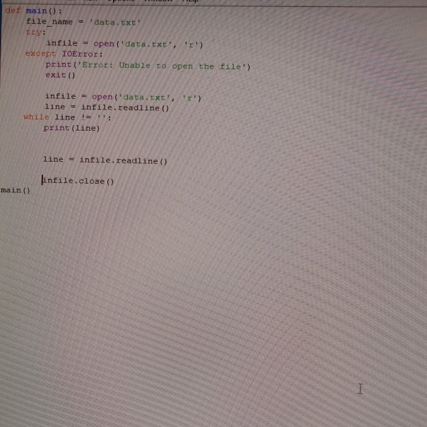 Solved I am a student taking python programming. How could I | Chegg.com