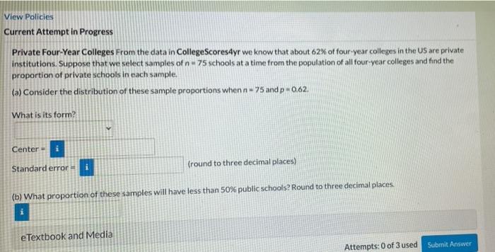 Solved View Policies Current Attempt in Progress Private | Chegg.com