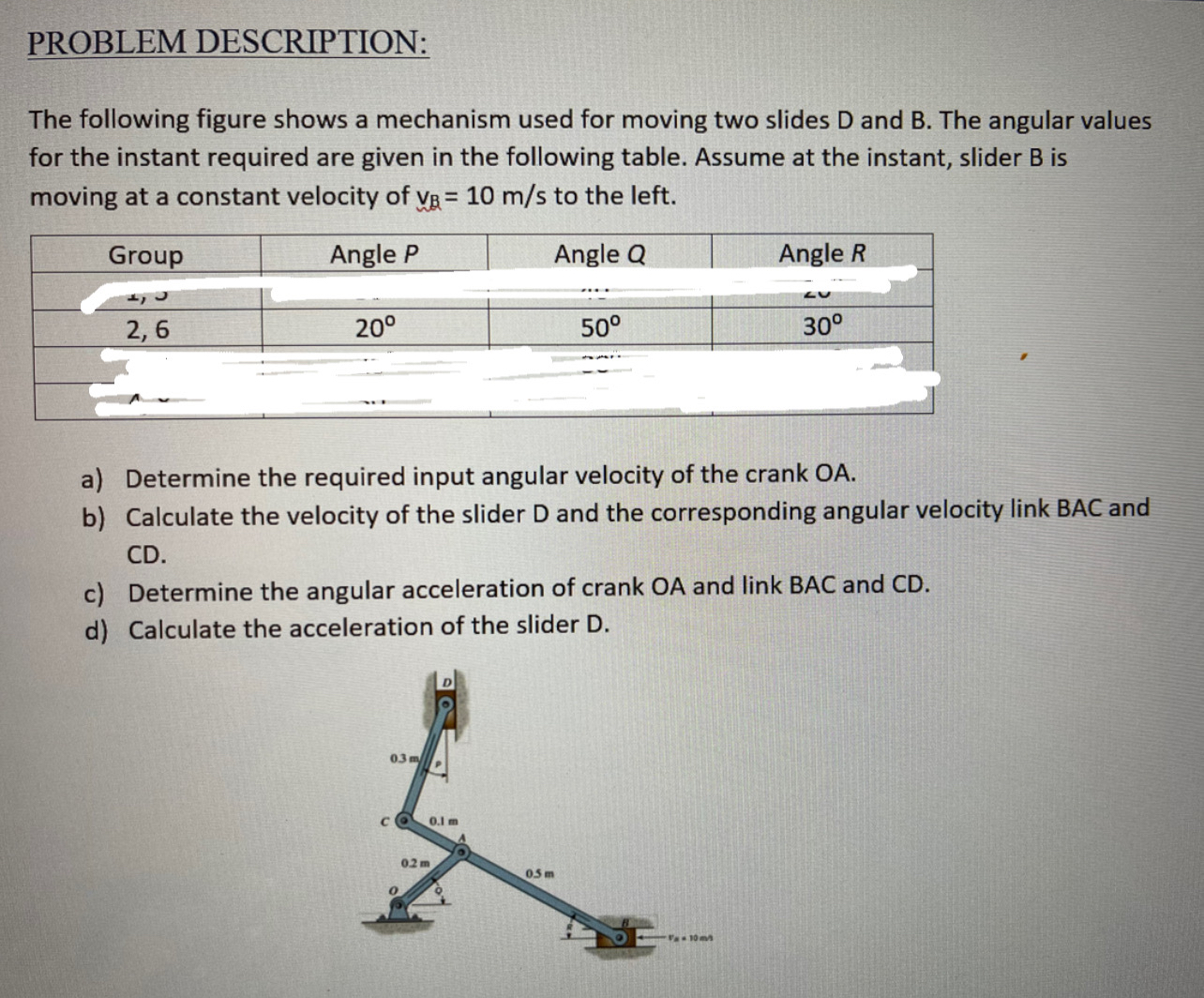 Solved PROBLEM DESCRIPTION:The Following Figure Shows A | Chegg.com