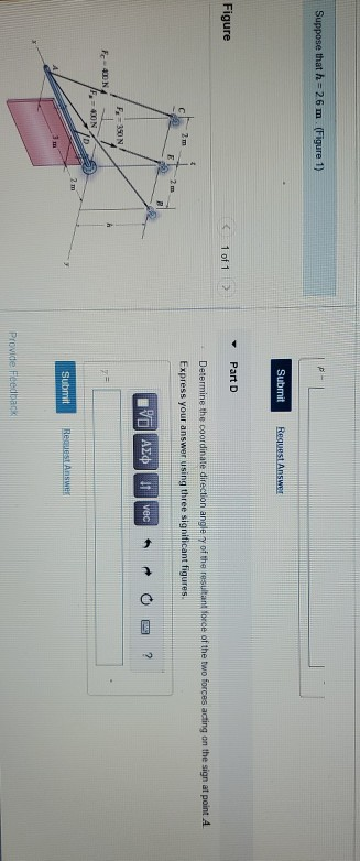 Solved Suppose that h = 26 m (Figure 1) Part A Determine the | Chegg.com