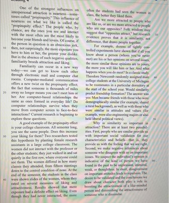 31. Which sentence best states the main idea of the