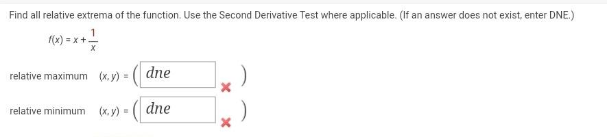 Solved Find All Relative Extrema Of The Function. Use The | Chegg.com