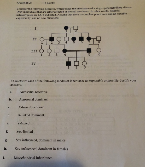 Solved Question 2: (4 points) Consider the following | Chegg.com