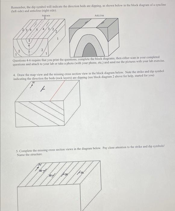 Solved GEOL 1101 LAB. STRUCTURAL GEOLOGY 1. Name & describe