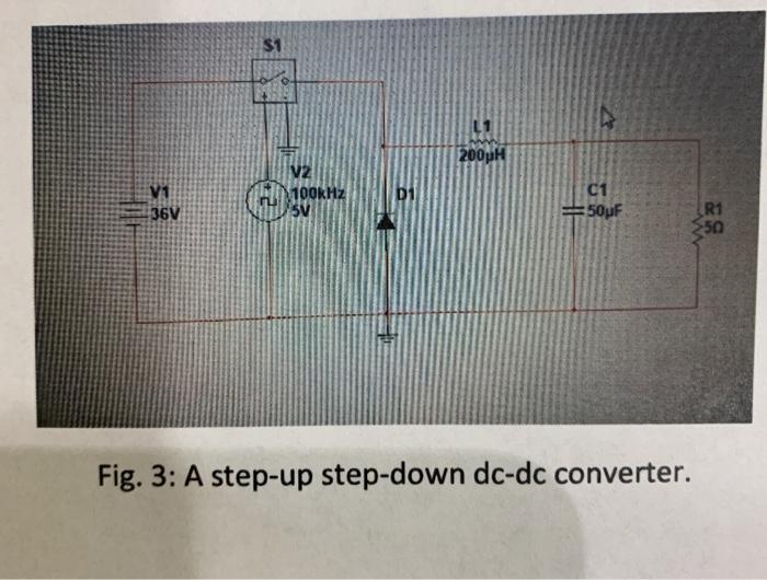 Solved Step-up step-down dc-dc converter Aim To study the