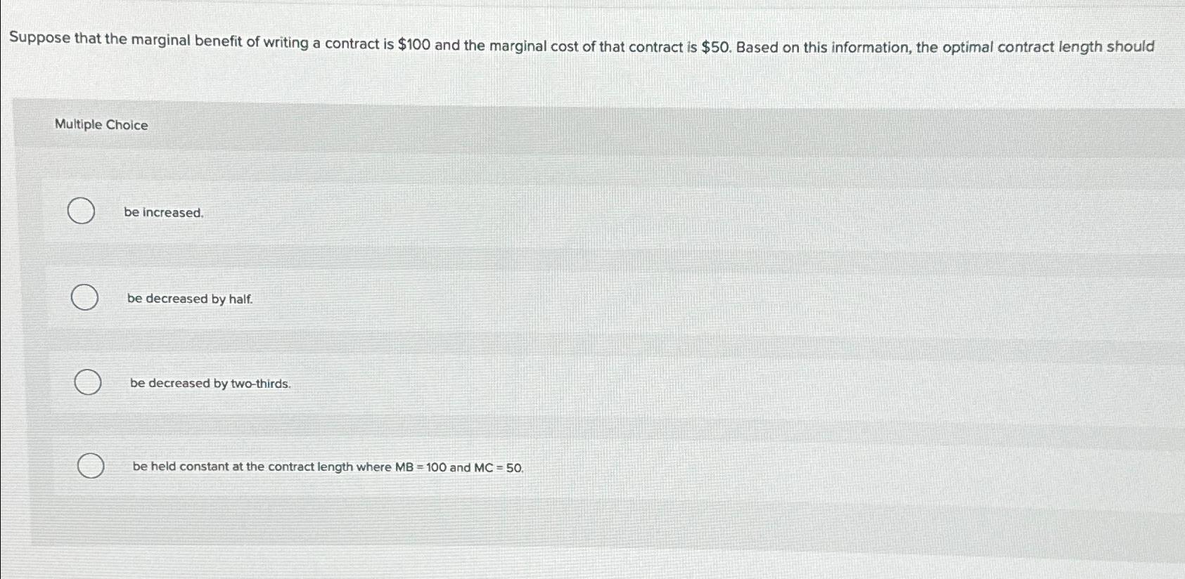 Solved Suppose that the marginal benefit of writing a | Chegg.com
