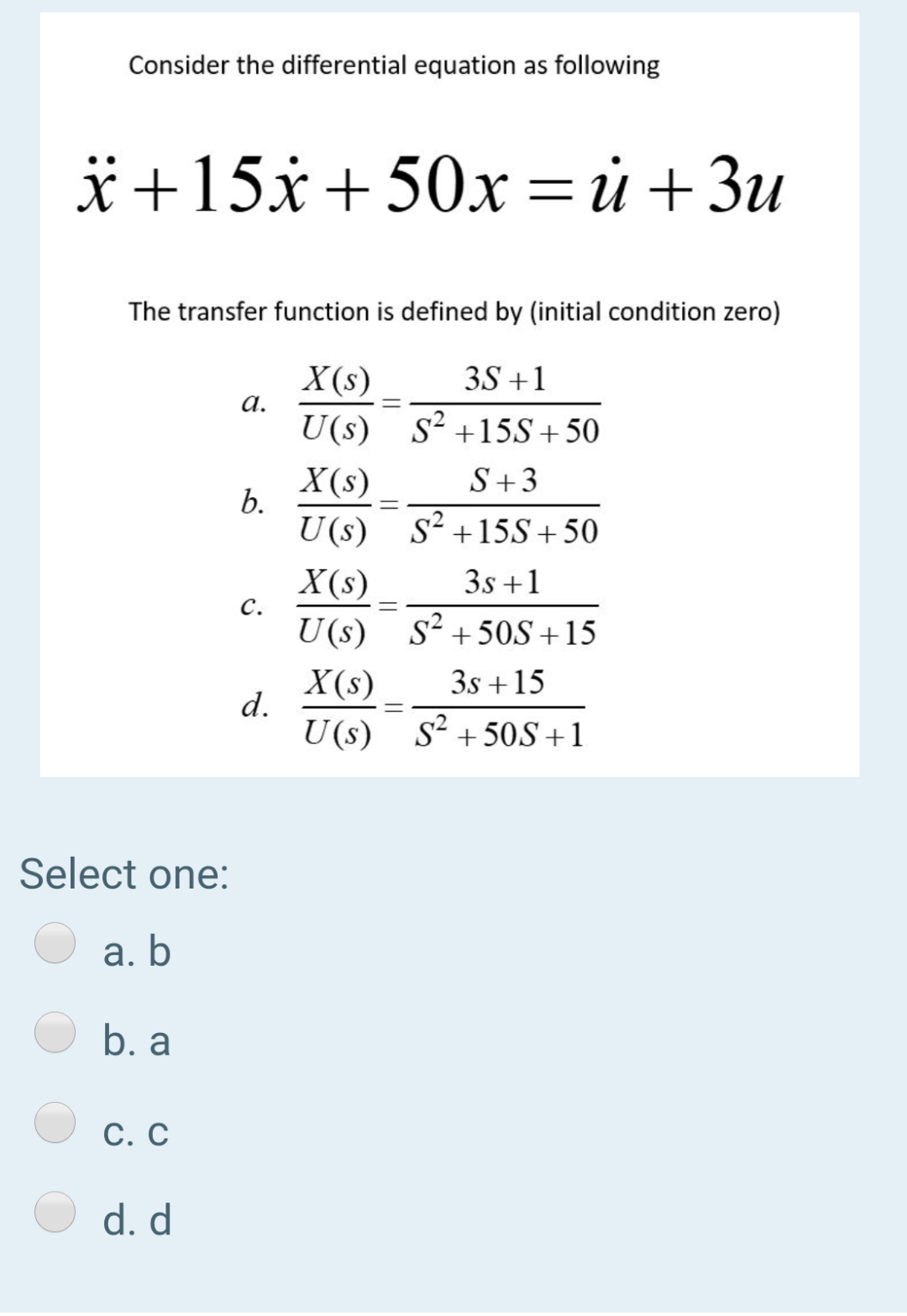 Solved Consider The Differential Equation As Following I Chegg Com