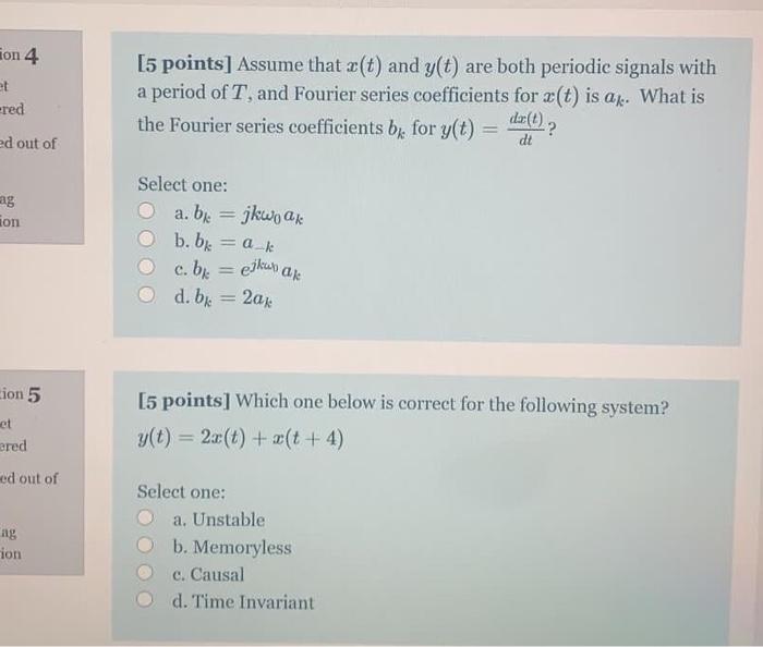 Solved Estion 3 15 Points Briefly Explain The Condition Chegg Com