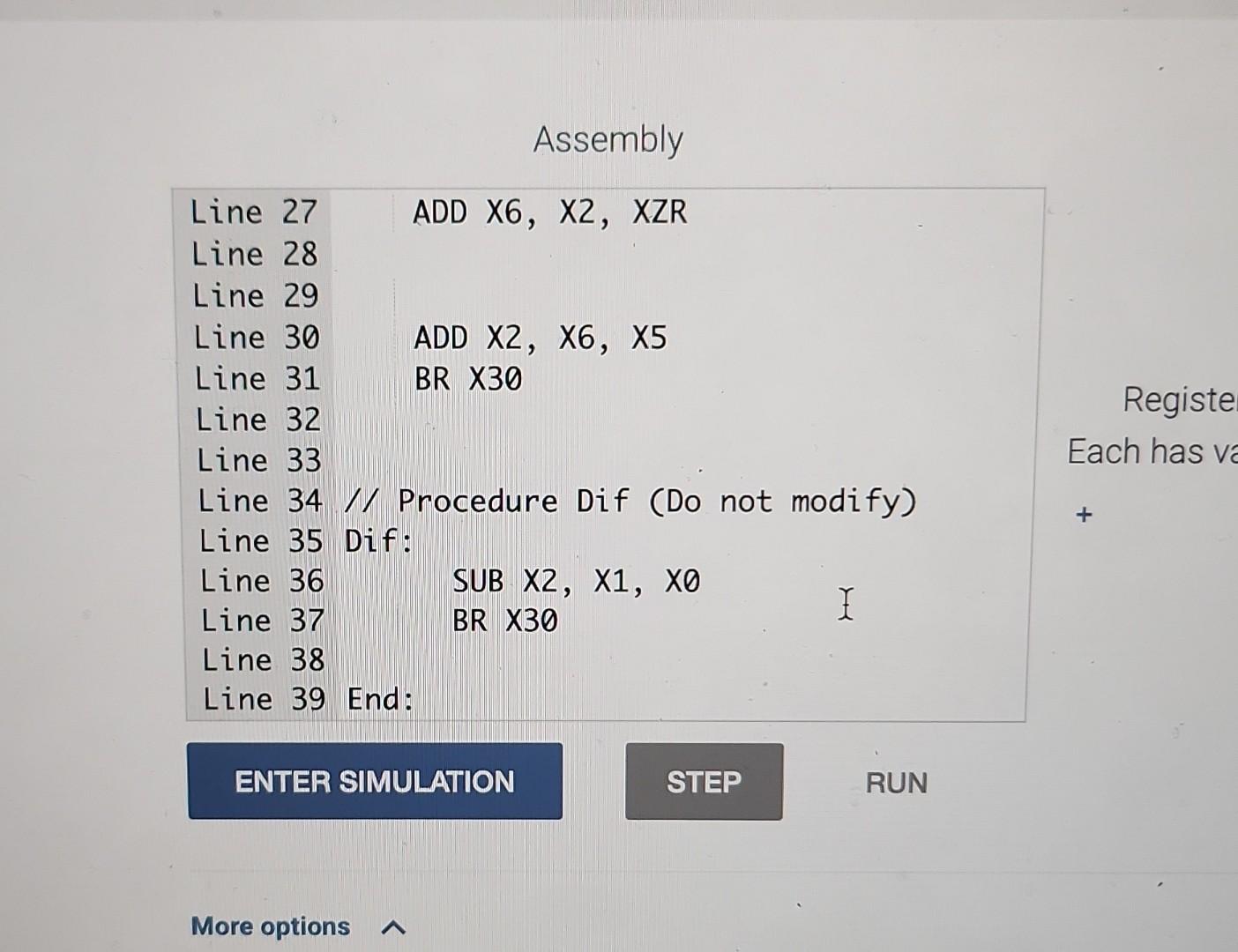 Solved please help me! I am not sure why when I run the code | Chegg.com