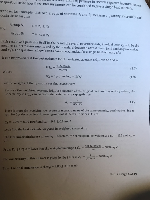 Compare your results with the results obtained for | Chegg.com