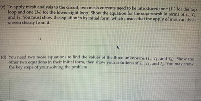 Solved 3. Answer the questions below based on the circuit | Chegg.com