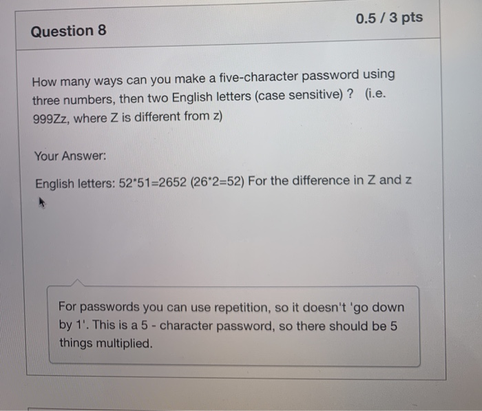 Solved Thats the only information available theres nothing | Chegg.com