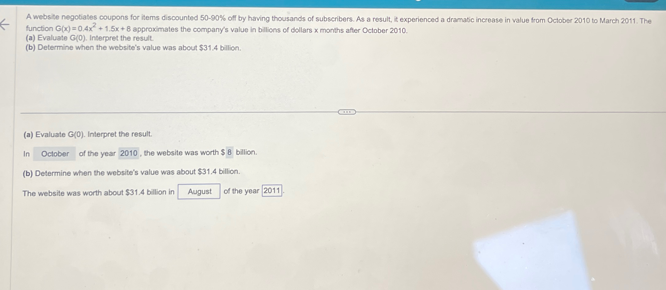 Solved A Website Negotiates Coupons For Items Discounted | Chegg.com