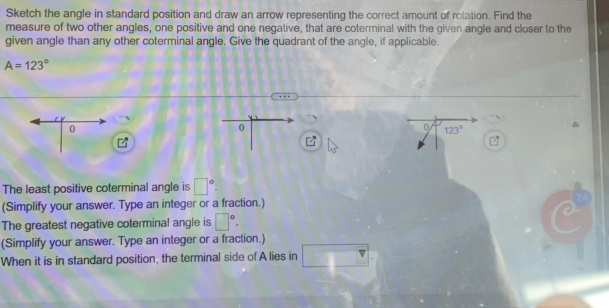 Draw an angle in standard position calculatorterms of use