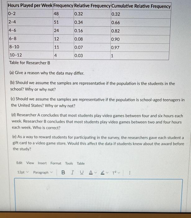 Question 2 25 pts Use the following data to answer | Chegg.com