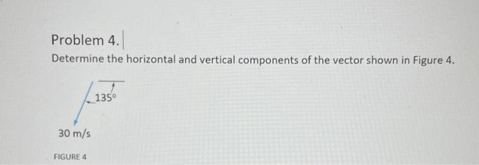 Solved Problem 4. Determine The Horizontal And Vertical | Chegg.com