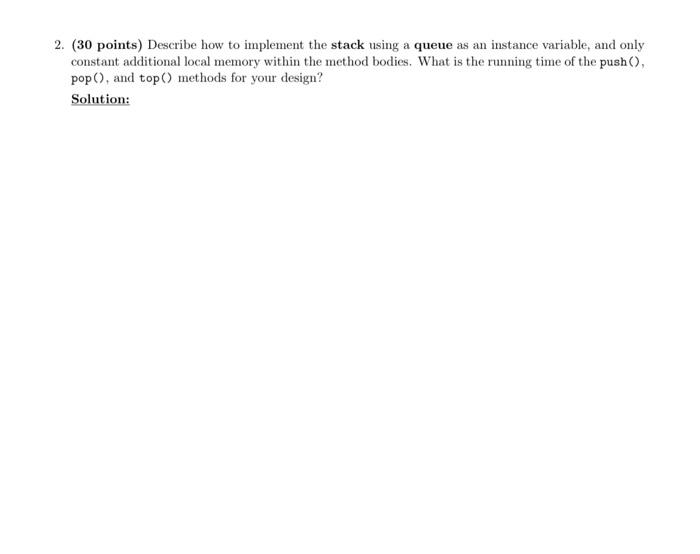 Solved this is data structures . will give thumbs upyou | Chegg.com
